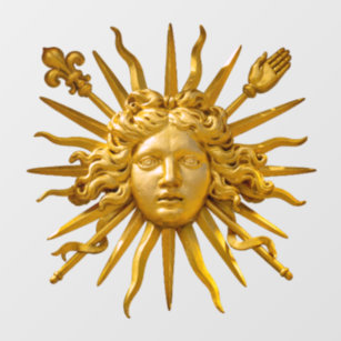 Décalques De Sol Symbole de Louis XIV le Roi Soleil
