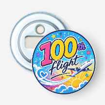 100ème vol avion coloré voyage souvenir