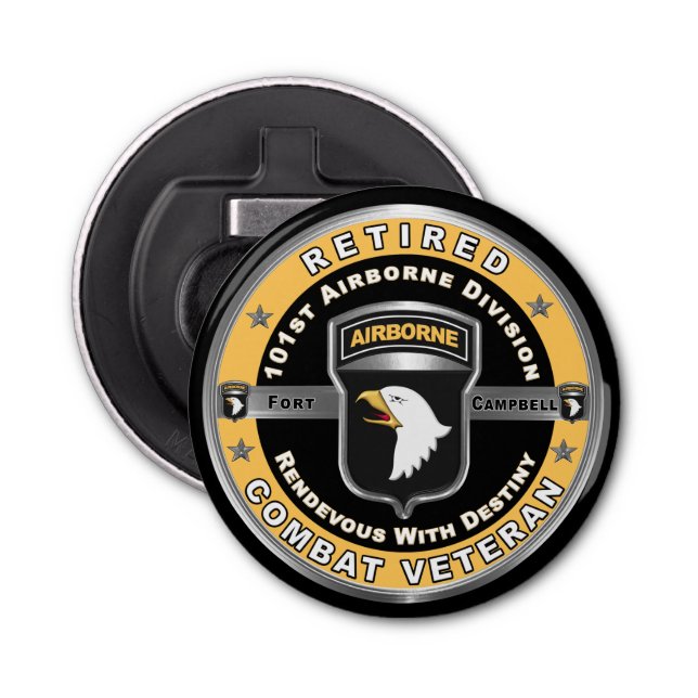 Décapsuleur 101e division aéroportée retraitée (Devant)