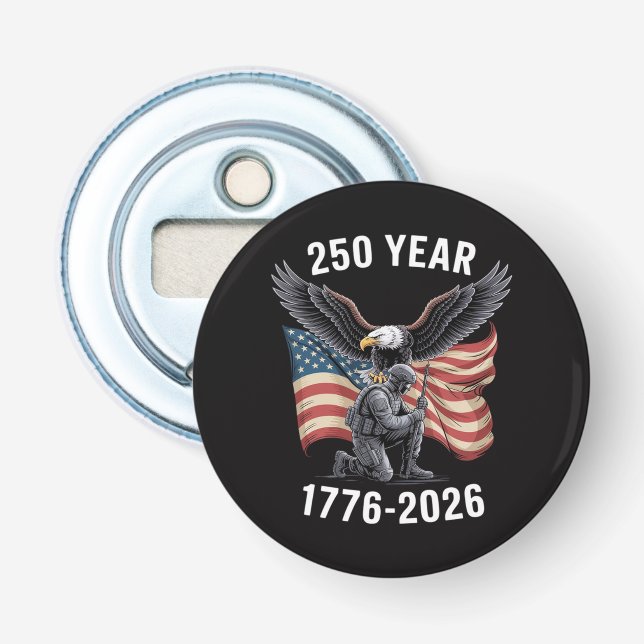 Décapsuleur 250 Ans 250e Anniversaire États-Unis 4 juillet  (Devant)