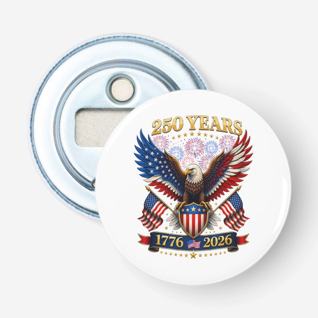 Décapsuleur 250e anniversaire des États-Unis 1776-2026 (Devant)