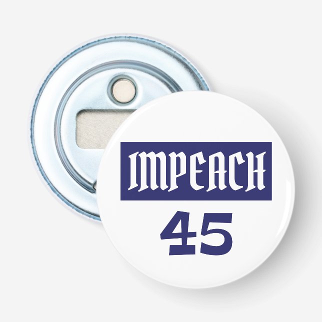 Décapsuleur 45 anti-Trump (Devant)
