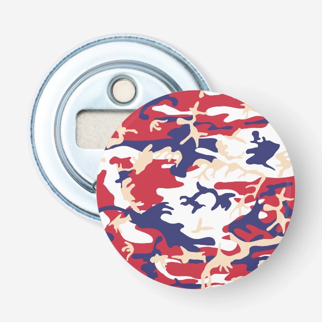Décapsuleur 4 juillet, Jour de l'Indépendance, Beige de camouf (Devant)
