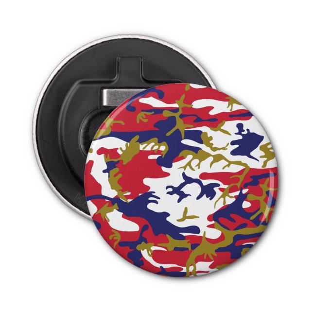 Décapsuleur 4th of July, Independence day, Camouflage Gold (Devant)