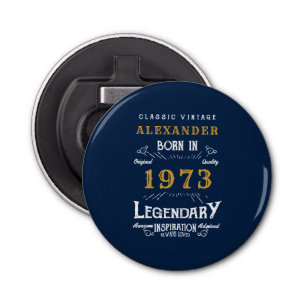 Décapsuleur 50e anniversaire 1973 Legendary Blue Gold