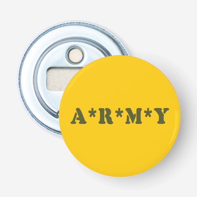 DÉCAPSULEUR A*R*M*Y (Devant)