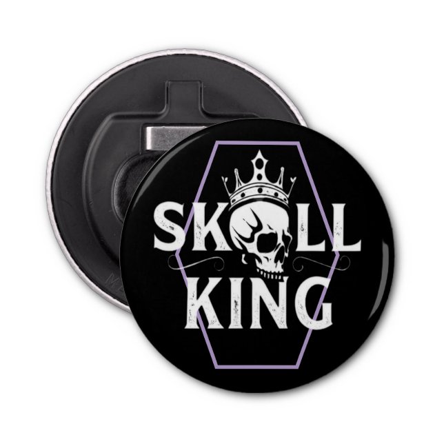 Décapsuleur Abre botellas, diseño de calavera (Devant)