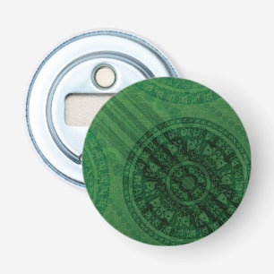 Décapsuleur Acceptation   Médaillons de méditation verte