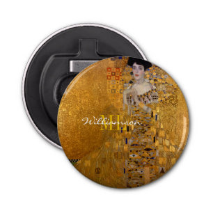 Décapsuleur Adele, Lady in Gold de Gustav Klimt, Monogrammé