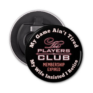 Décapsuleur Adhésion au club des joueurs expirée