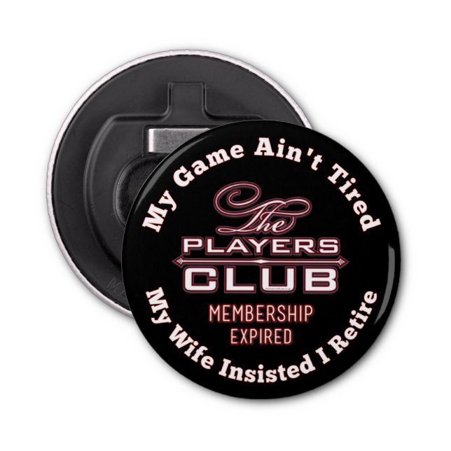 Décapsuleur Adhésion au club des joueurs expirée (Devant)