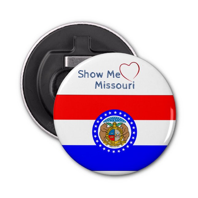 Décapsuleur Afficher Amour Missouri Drapeau (Devant)