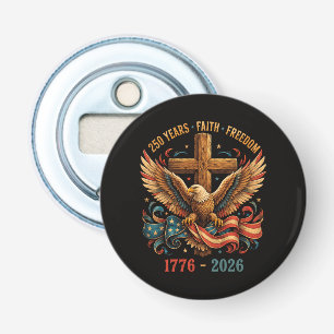 Décapsuleur Aigle patriotique de 250 ans de foi et de liberté