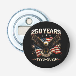 Décapsuleur Aigle patriotique des États-Unis 250e anniversaire