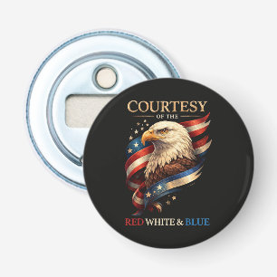 Décapsuleur Aigle Patriotique Rouge Blanc et Bleu Vintage