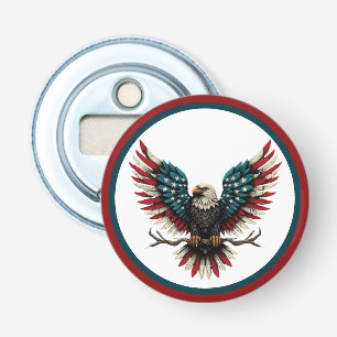 Décapsuleur Aigle rustique patriotique américain/américain cha