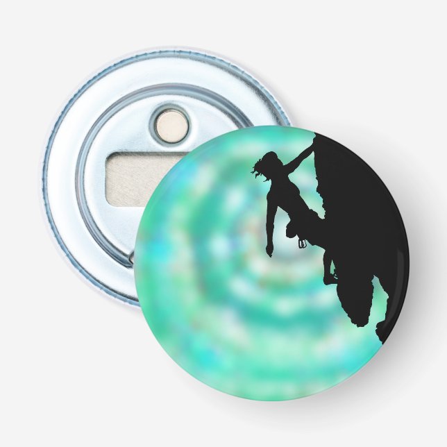 Décapsuleur aimant à ouvrir-bouteille pratique pour grimpeurs (Devant)