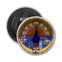 aimant d'échantillon paon