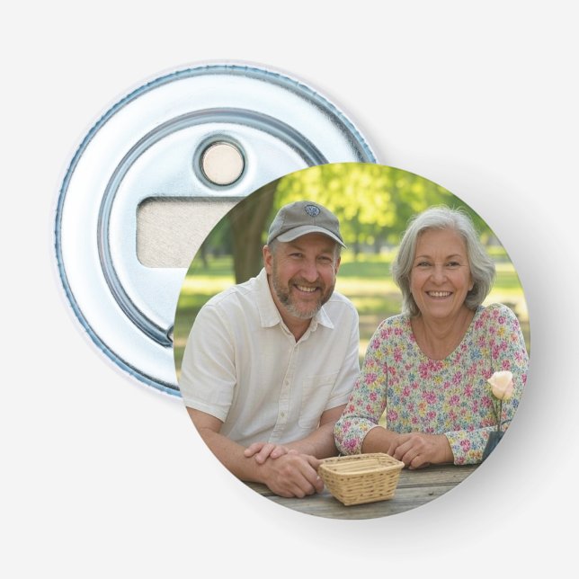 Décapsuleur Ajouter une Personnaliser photo retraitée (Devant)