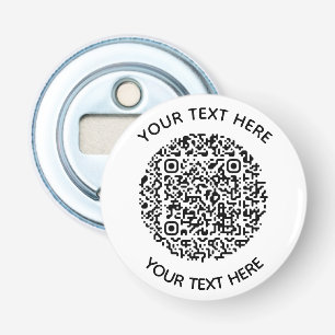 Décapsuleur Ajouter votre propre ronde QR Code texte Analyse M
