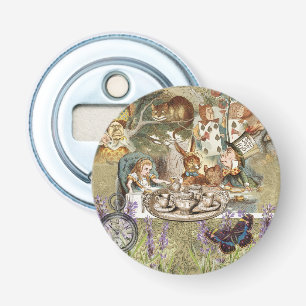 Décapsuleur Alice Aventures Classique Wonderland Thé à la Ment