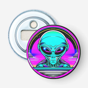 Décapsuleur Alien extra-terrestre volant un OVNI