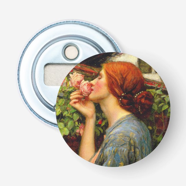 Décapsuleur Âme de la rose John William Waterhouse (Devant)