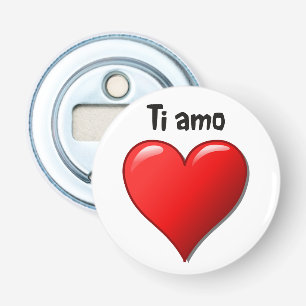 Décapsuleur AMO de Ti - Je t'aime en italien