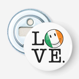 Décapsuleur Amour de drapeau de sourire de l'Irlande