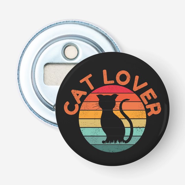 DÉCAPSULEUR AMOUREUX DE CHATS (Devant)