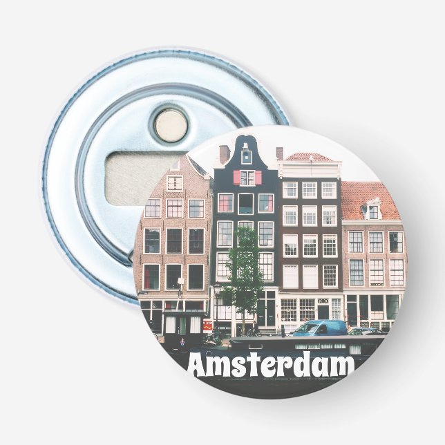 Décapsuleur Amsterdam Voyage Souvenir (Devant)