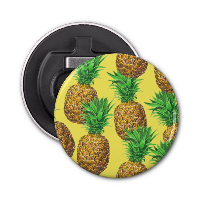 Décapsuleur Ananas ensoleillés (Devant)