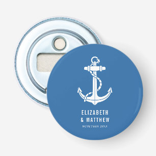 Décapsuleur Ancre de bateau nautique décoration de mariage sur