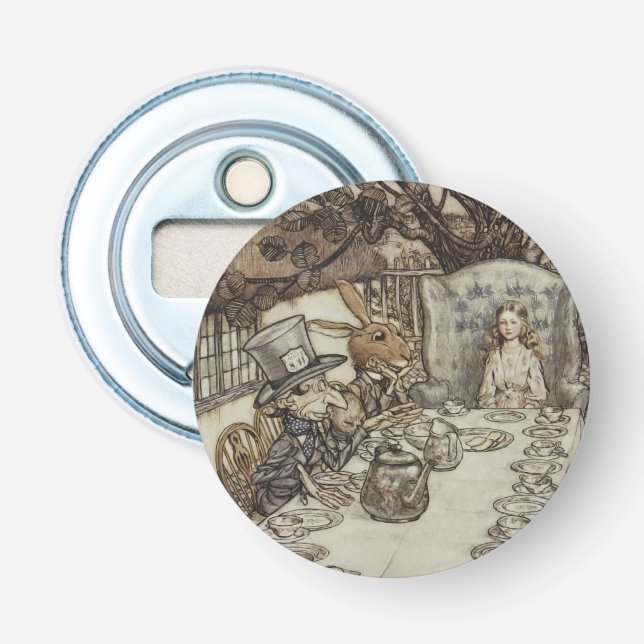 Décapsuleur Anniversaire d'Alice Fête d'anniversaire sans occa (Devant)