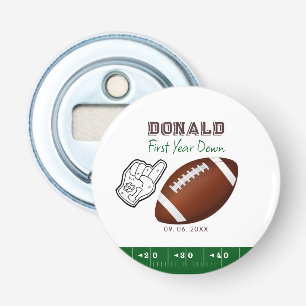 Décapsuleur Anniversaire de Footballeur de Première Année