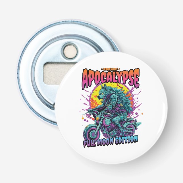 Décapsuleur Apocalypse loup-garou (Devant)