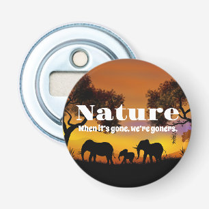 Décapsuleur Apprécier la nature et les éléphants