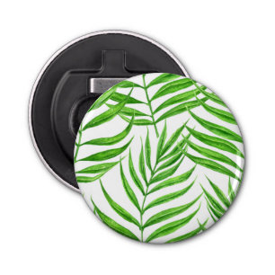 Décapsuleur Aquarelle feuille de palme