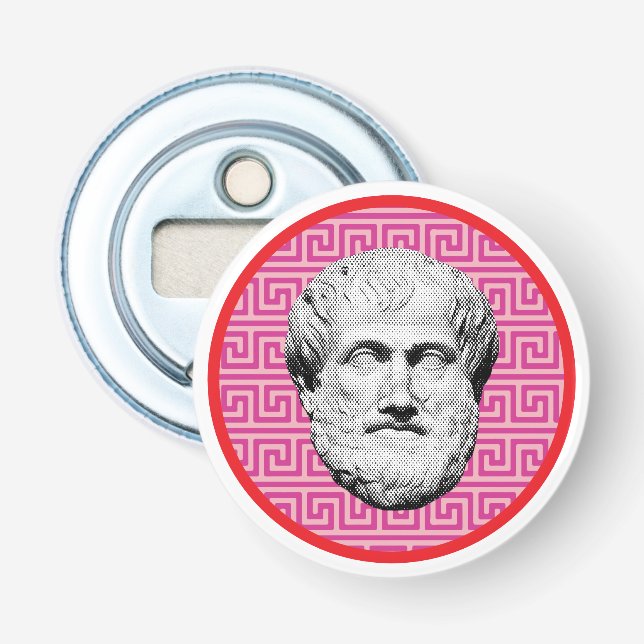 Décapsuleur Aristote philosophe grec (Devant)