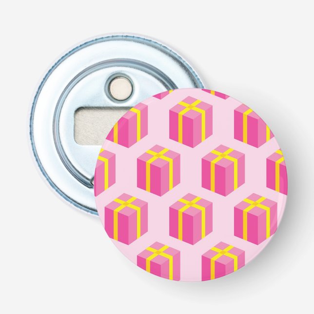 Décapsuleur Arrière - plan avec des cadeaux (Devant)