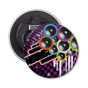 Décapsuleur Arrière - plan grunge