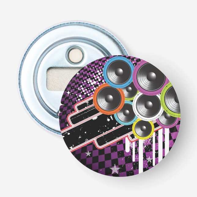 Décapsuleur Arrière - plan grunge (Devant)