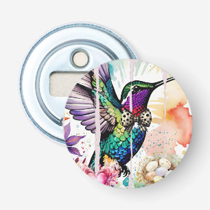 Décapsuleur Art de l'oiseau à la brosse
