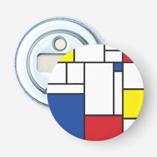Décapsuleur Art Moderne Géométrique Minimaliste De Stijl Mondr