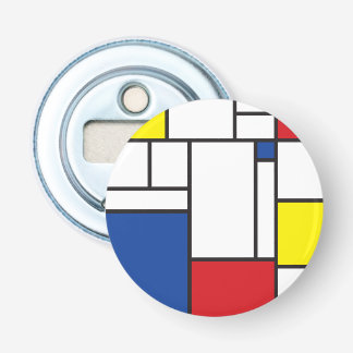 Décapsuleur Art Moderne Géométrique Minimaliste De Stijl Mondr