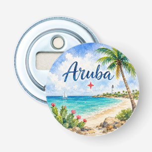 Décapsuleur Aruba île caraïbe néerlandaise souvenir de voyage 