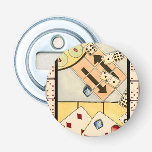 Décapsuleur Assortiment brouillé des jeux de hasard