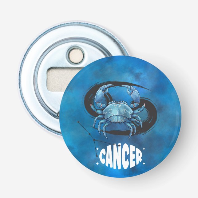 Décapsuleur Astrologie Zodiac Cancer Sign Bottiner (Devant)