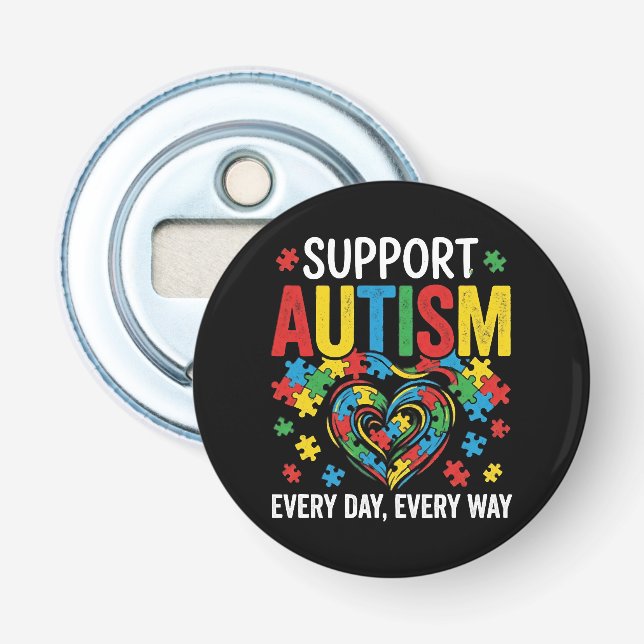 Décapsuleur Autism awareness (Devant)