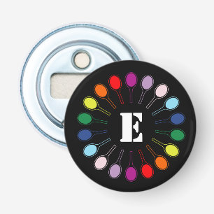 Décapsuleur Avec des raquettes de tennis monogram personnalisé